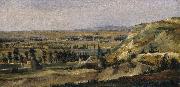 Theodore Rousseau Panoramic Landscape Sweden oil painting artist